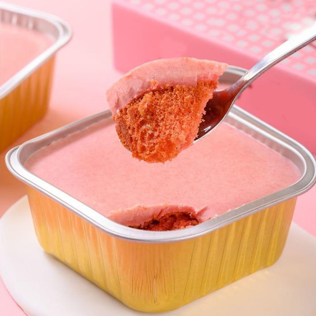 Tiramisu Chocolate Packaging Tin Foil Cake Tin Foil Baking Mold Tin Foil Cup