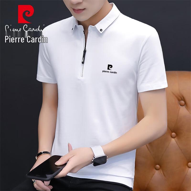 

Pierre Cardin Men s Short Sleeve Polo T-Shirt L