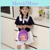 Kids Capybara Pattern Backpack With Cartoon Print Schoolbag Gift Breathable