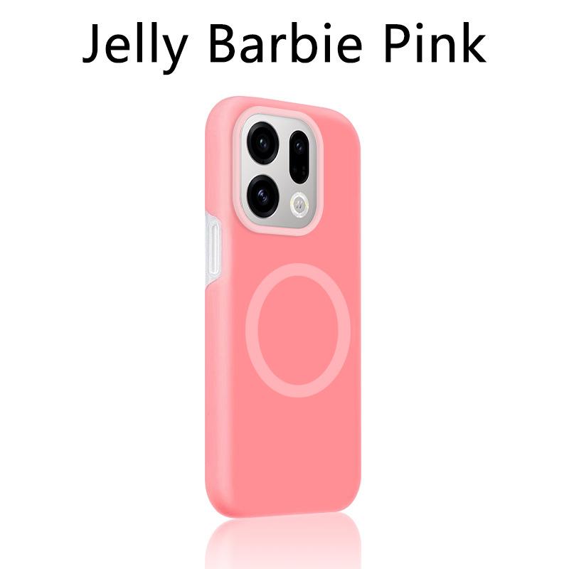 Magnetic Liquid Is Suitable for Oppofindx9 Mobile Phone Case, Jelly Case, Anti-drop FindX9Pro Skin-friendly Feel X8.