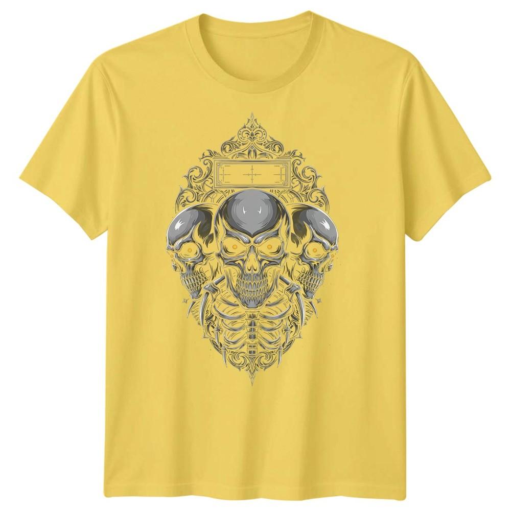 Skulls Dark Art Unisexs TShirt Ornate Graphic Tee