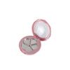 1 pz fiore vuoto 5 griglie polvere compatta ombretto caso rossetto contenitore fai da te scatola fard con pennello e specchio