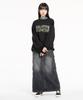 ELIMENO El Graffiti Oversized Sweatshirt Black (Beige)