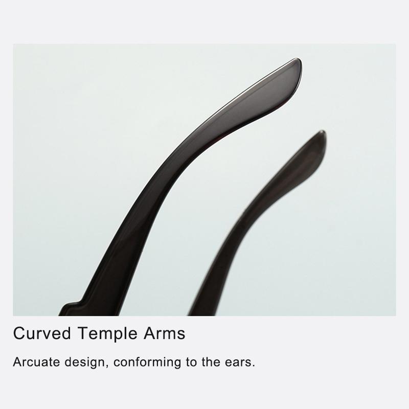 Y2K Wrap Around Solbriller For Kvinner Menn Trendy Rammeløse Futuristiske Nyanser