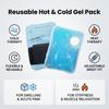 Reusable Cold Hot Therapy Gel Ice Pack With Wrist Strap For Sports Injury Relief