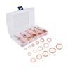 150Pcs Copper Washer Sealing Washers Assortment Oil Seals Gasket for Pumps Valves M5?M22