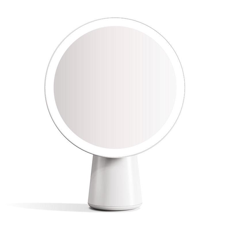 Portable LED Smart UV Sunscreen Makeup Mirror with Eye Protection