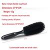 Soft Bristle Tire and Rim Brush for Car Cleaning