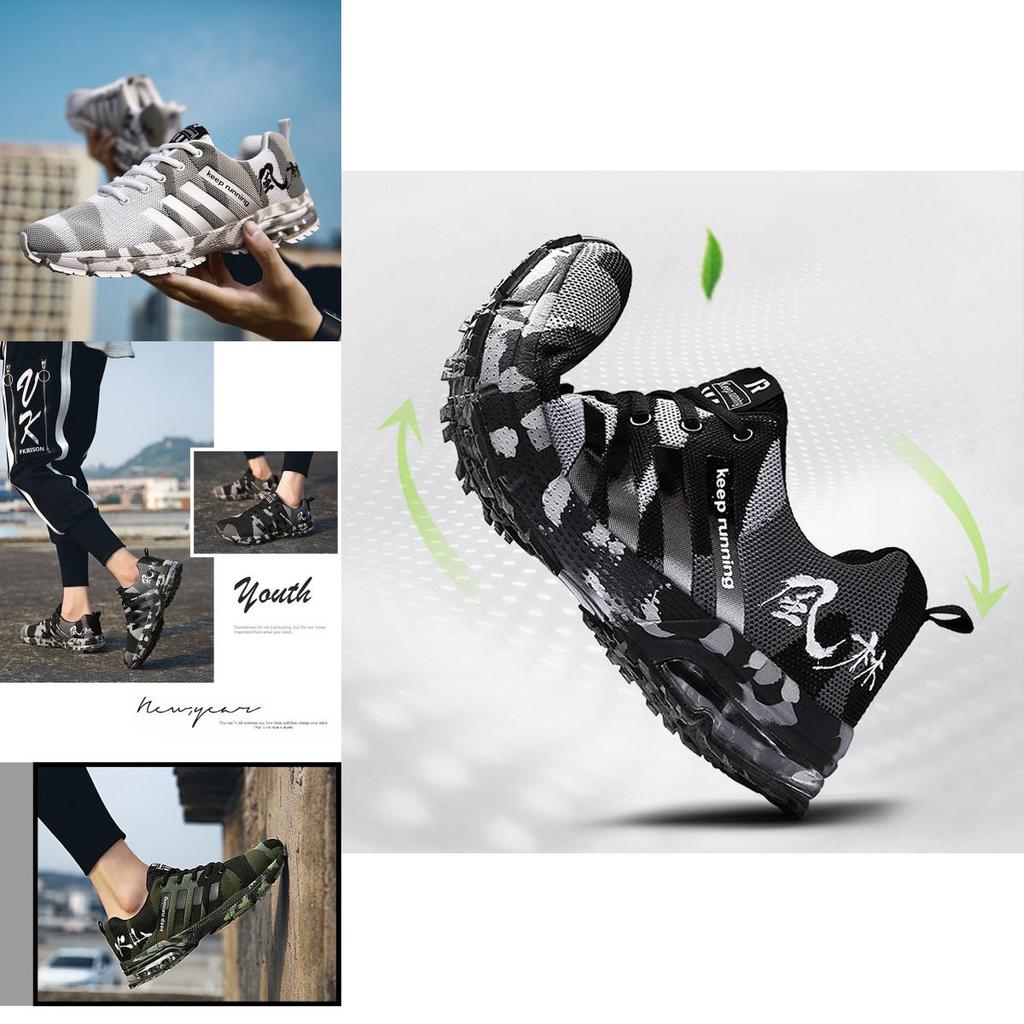 Mens Sports Sneakers Shoes Outdoor Breathable Casual Athletic Fashion Running Footwear