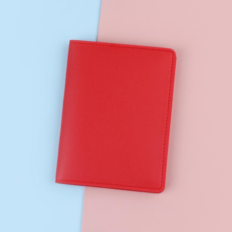 PU Ticket Passport Holder Passport Covers Travel Passport Protective Case Men Women ID Credit Card Holder Travel Accessories
