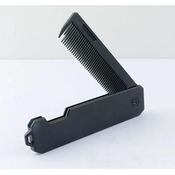 Mulitfunctional Folding Hair Comb Wide Tooth Oil Head Styling Beard Comb Hair Clipper Combs 1/2/3 In1 Portable Hairdressing Comb