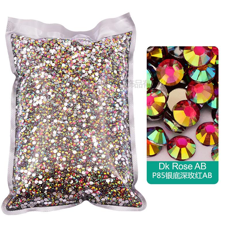 Diy Mobile Phone Jewelry Accessories Decorative Nail Art Creative Accessories Silver Plated Flat Bottom Resin