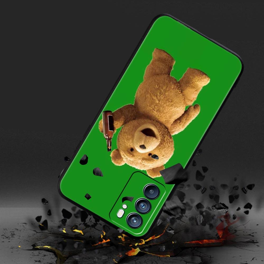 Handyhülle Cover Für Oppo A17 A31 A54 A57 A78 A79 Find X5 X6 Reno 7 8 10 11 12 13 F Pro 5G Weiche TPU Hülle Lustige Tedy Bär Fundas