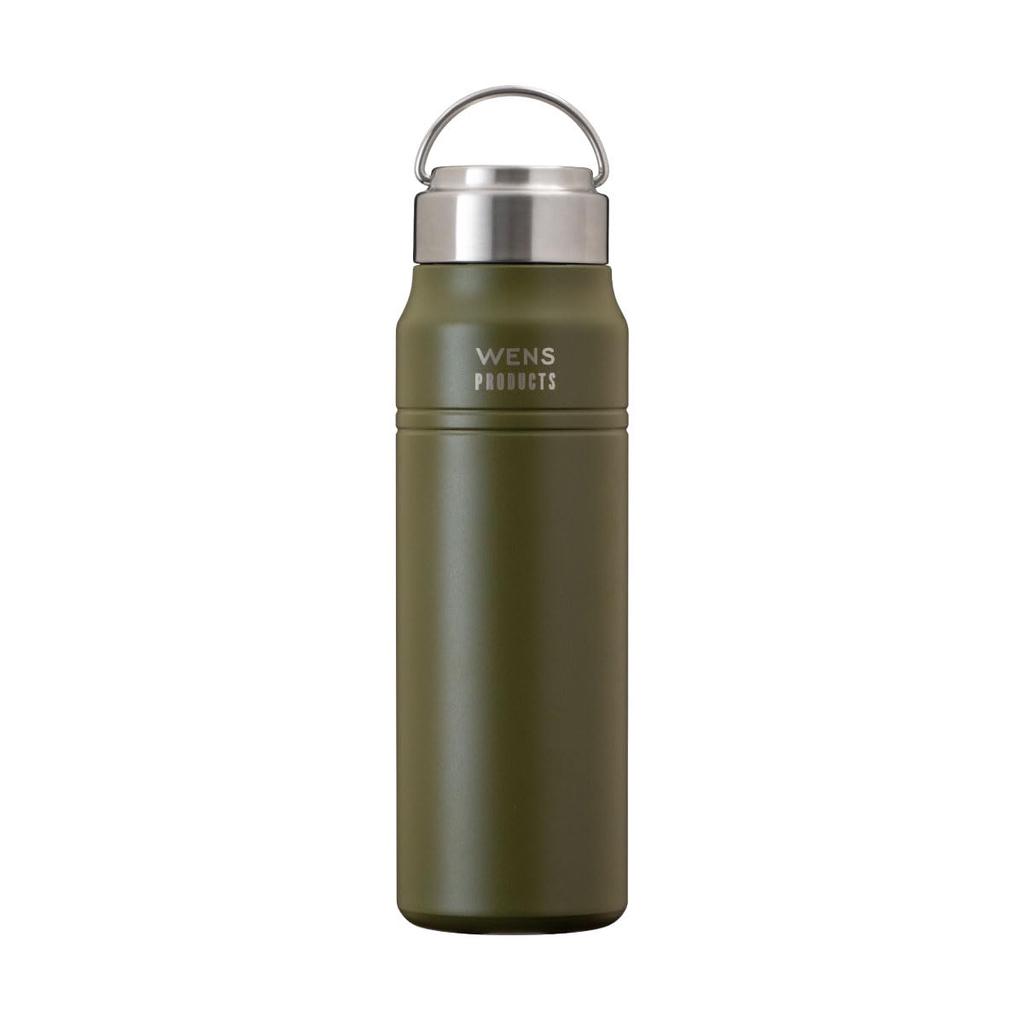 Atlas AWPB-701KH 700ml Vacuum Insulated Stainless Steel Water Bottle, Keeps Hot or Cold Water, Lightweight, Direct Drinking, Easy to Clean, Outdoor