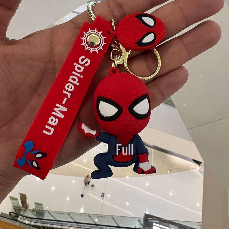 

Милый мультяшный брелок для пары Человек-паук - Подвеска для автомобиля и украшение для рюкзака