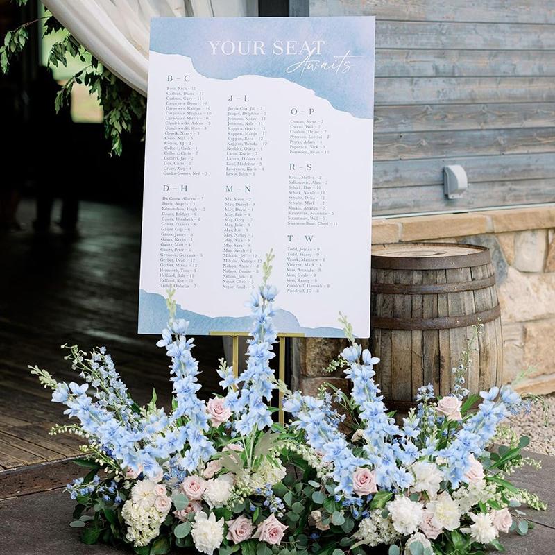 2Pcs Delphinium Artificial Flower 85cm Long Larkspur Stem Silk Flower Bouquet for Home Room Garden Outdoor Wedding Decoration