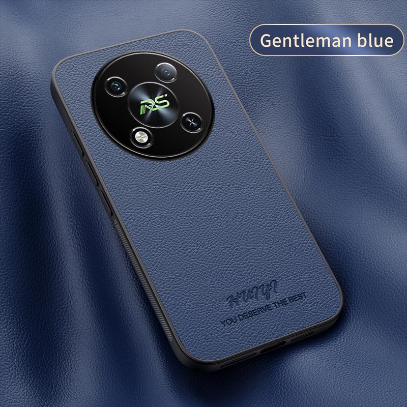 Luxury Business Leather Soft Frame Magnetic Cover For Infinix Itel RS4 Phone Cases Capa