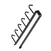 6 Hooks Under Cabinet Hangers No Drilling Under Cabinet Mug Holder Rack Multifunctional Iron Hook