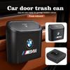 Car Door Hanging Trash Can Storage Box Auto Accessories For Performance X1 M3 M6 F01 F02 E34 E36 E60 F10 F20 X6