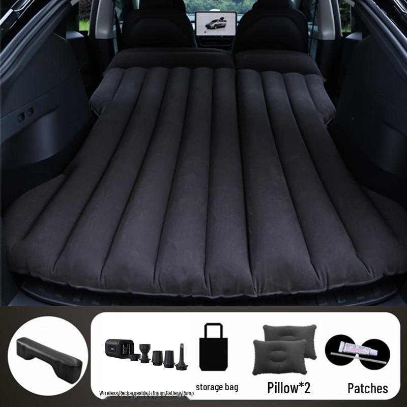 Tesla Model Y/3 Rear Seat Inflatable Mattress - Foldable Car Sleeping Pad