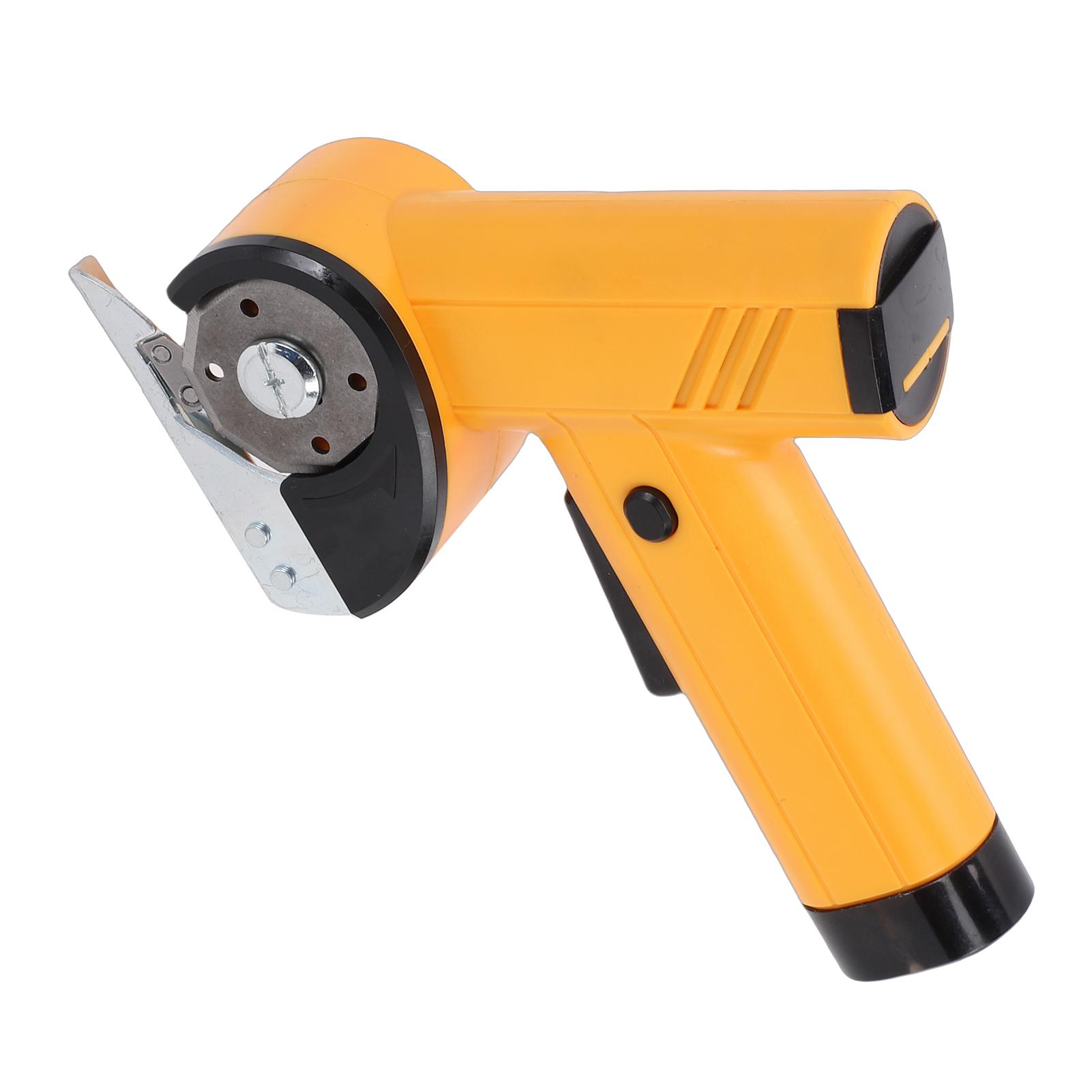 Cordless Electric Scissors Rechargeable Cardboard Box Cutter Powerful Fabric Scissors with   Blades