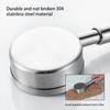 Druckdusche Edelstahl Abnehmbarer Badezimmer-Duschsprüher Wassersprinkler Duschzubehör