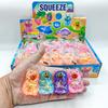 Cartoon Capybara Decompression Toy Soft Glitter Gummy Fidget Toys Pinching And  Anti Stress Squeeze Toy Gifts