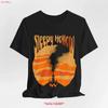 Sleepy Hollow T Shirt New York Sweat Haunted Sunset Smoke Hill Halloween Casual Wear Athletic Vintage