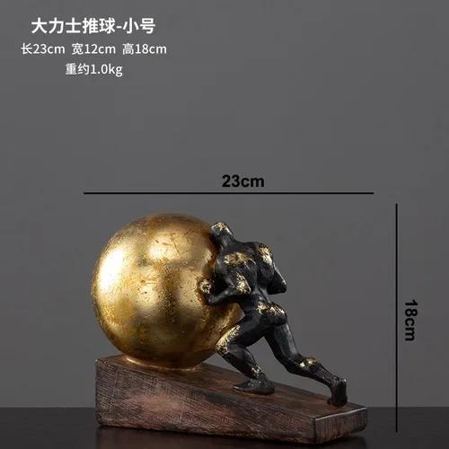 Creative Resin Gymnast Art Sculpture Decoration Desktop Exquisite Crafts Abstract Figure Statue Figurines Home Decoration Modern
