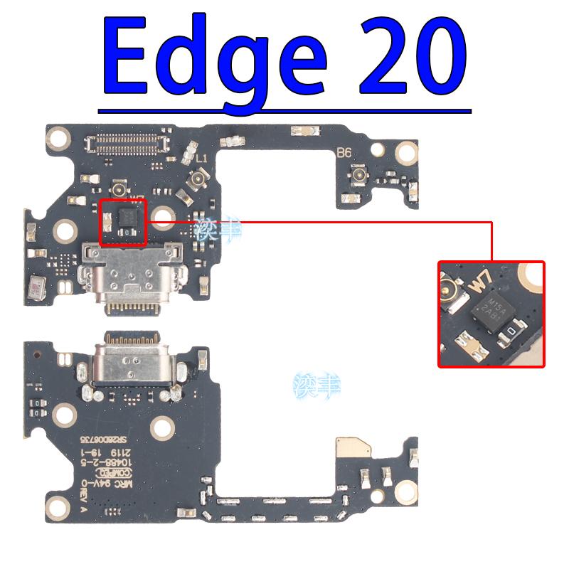 Usb Dock Charger Connector for Motorola Moto Edge + 20 30 Pro Neo Ultra Fusion Plus Lite 2020 2021 Charging Board Flex Ports