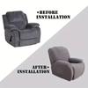 Recliner Sofa Cover Cheap Special Price Jacquard Armchair Cover Elastic Ralax Lazy Boy Stretch Chair Couch Slipcovers Protector