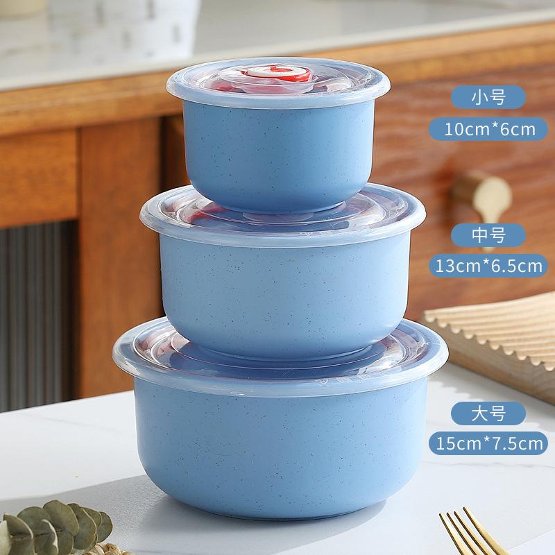 Vegetable Crisper Box with Lid Sealed Storage Box Preservation Bowl Set Crisper Sealed Dustproof Refrigerator