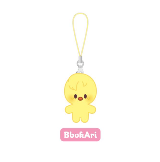 Stray Kids 2025 Fanmeeting [SKZ 5’CLOCK] Official SKZOO Micro Keyring – Character Plush Keychain