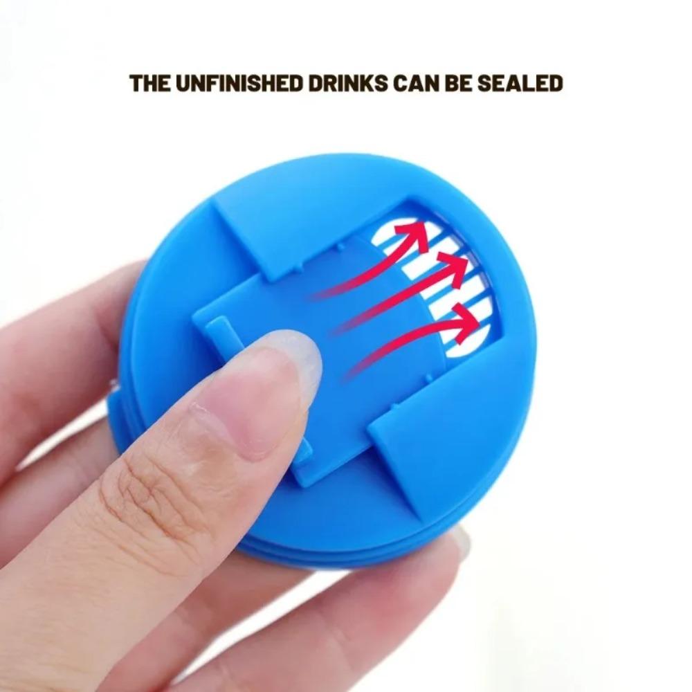 10/1Pcs Plastic Beverage Can Lids Leak-proof Drinks Protector Multi-color Air-leak Beer Sealing Cap Portable Water Bottle Covers