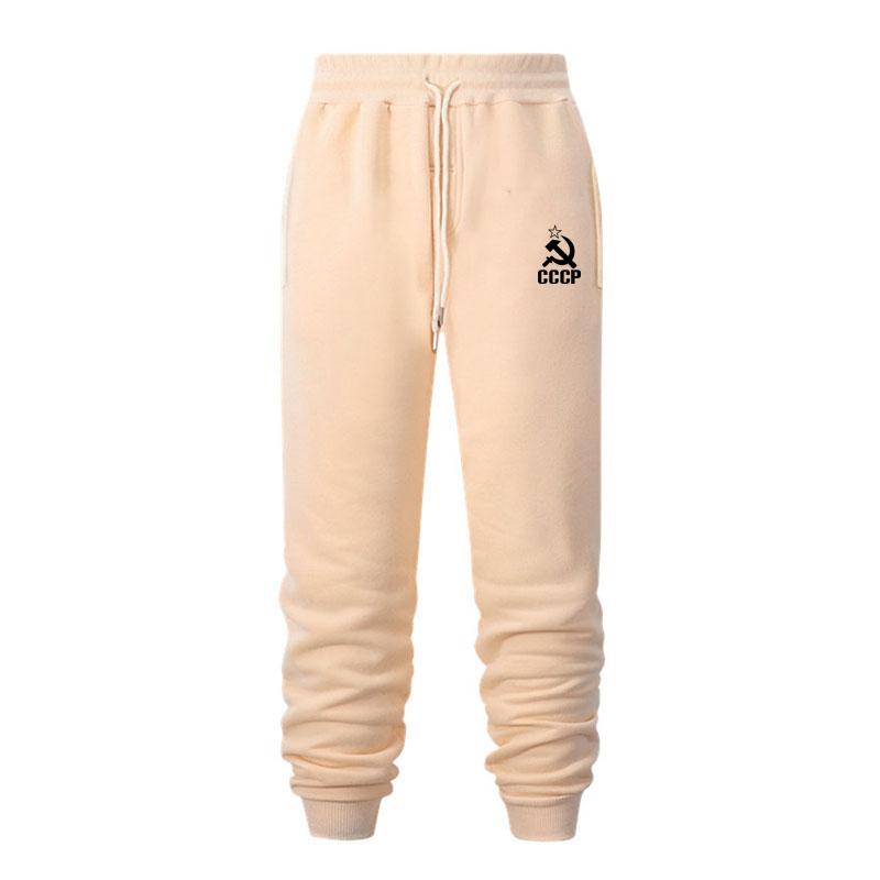 Men's Autumn and Winter CCCP Casual Pants Sports Pants Men's Pants Jogging Pants Hip Hop Street Pants