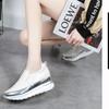 Spring new thick-soled lazy shoes women's one-pedal sports shoes casual and light muffin thick-soled running shoes