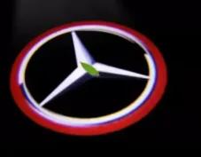 2 Pieces of Mercedes-Benz AMG High-definition Laser Projection Door Welcome Light Suitable for A C E GLC GLA GLE W205 W212 W213