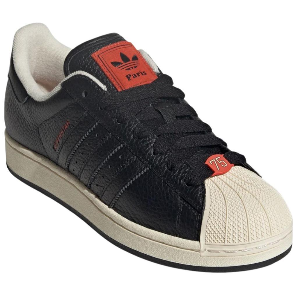 adidas Superstar Ii Paris Unisex Lifestyle Sneakers Core Black Cream White JQ3223