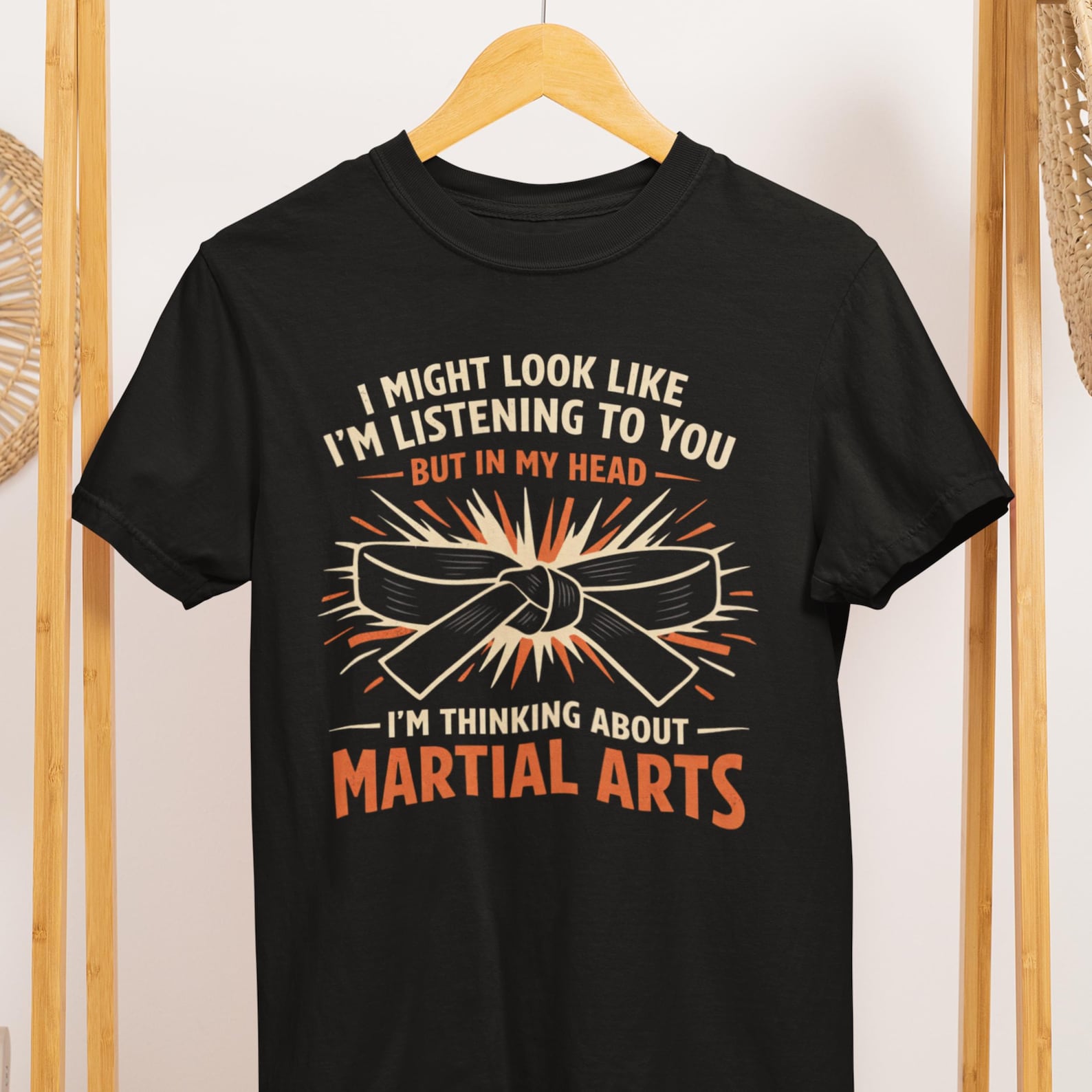 Martial Arts Humor T Shirt Funny Karate Gift for Martial Artist Fighter Training Tee 3XL