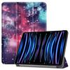 Funda para iPad Pro 11'' 2018 2020 2021 2022 con [Soporte Plegable en Tres Secciones + Activación/Reposo Automático], Colorida Funda de Piel PU Premium a Prueba de Golpes