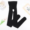 1 Pair of Solid Color Open Pantyhose 8D Smooth Pantyhose Oil Gloss Pantyhose High Waist Pantyhose Sexy Pantyhose Tights Female