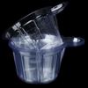 100Pcs 40Ml Plastic Disposable Cups Dispenser For Diy Epoxy Resin Jewelry Making