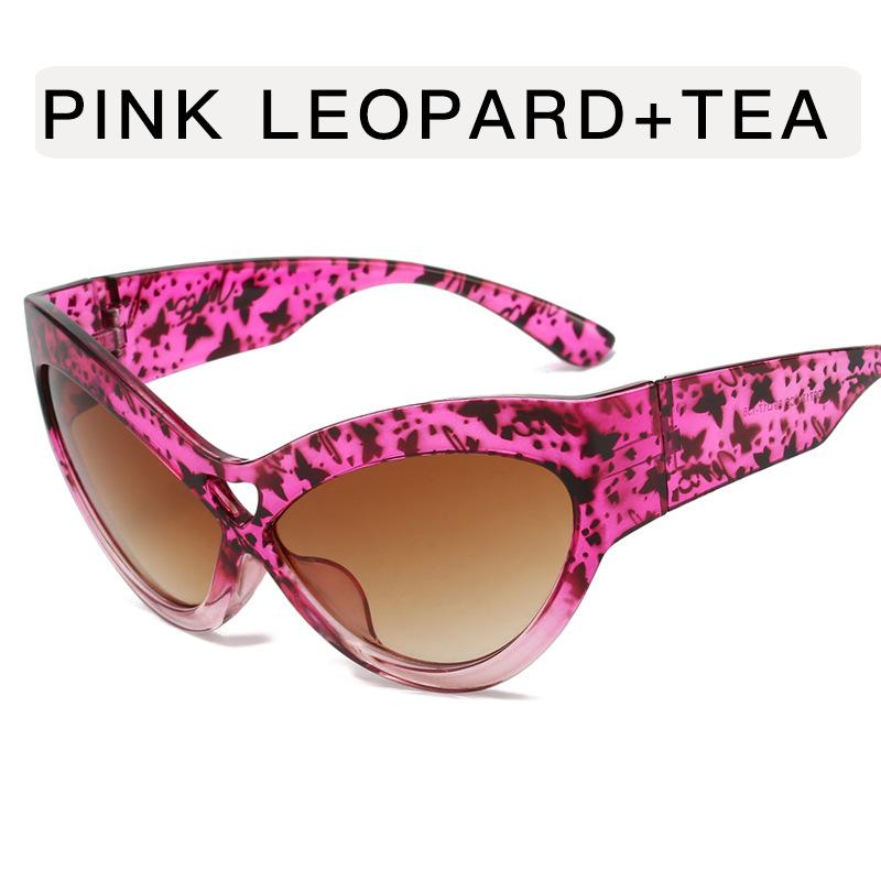 

European American Stylish Men’s Sunglasses Vintage Retro Style Cat Eye Sunglass Men Stage Performance Sunglasses Women