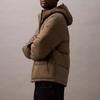 Calvin Klein Minimalist Comfortable Versatile Hooded Down Jacket Men outerwear Brown 40EM193-720