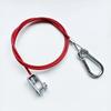 Heavy Duty Durable Stainless Steel Caravan Trailer Breakaway Rope Brake Cable Safety Wire Braked Hitch Accessories Parts Kit.