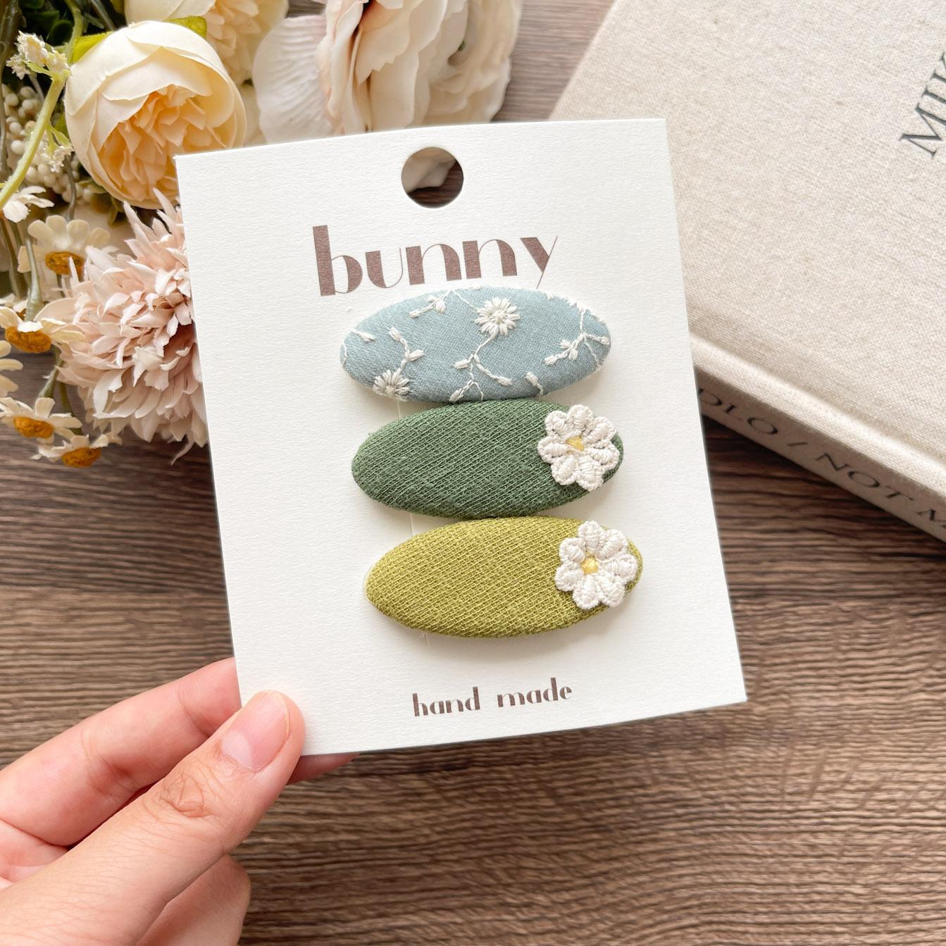 

3 шт./компл. ретро-заколка для волос для девочек-принцесс для детей, милая корейская шикарная цветочная заколка для волос, элегантные женские головные уборы, милые аксессуары для волос зелёный