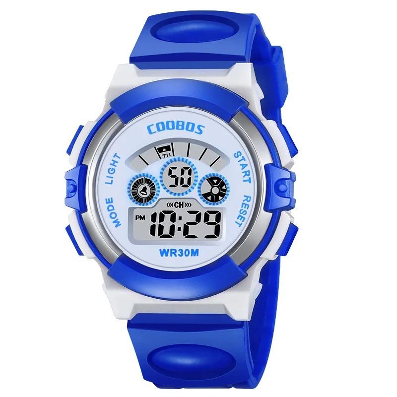 CE17 Kids Sport Digital Watch Electronic Wristwatch for a Girl Boy Children Luminous Child Boys Girls Baby Gift Waterproof