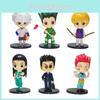 Amazing Hunter X Hunter Character Figures Set Featuring Gon Killua Kurapika Hisoka High Quality Toys