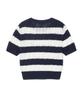LEE Women'S Striped Cable Knit Navy