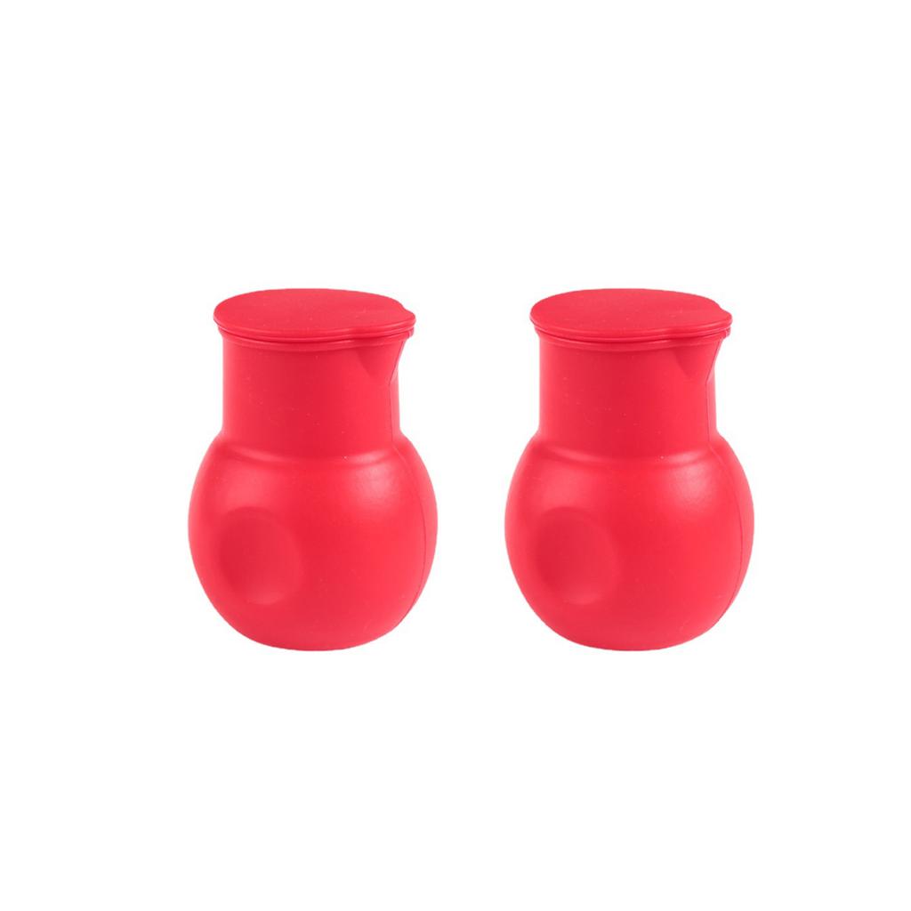 3-pack, silicone chocolate melting pot, butter sauce milk microwave baking and pouring tool